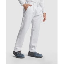 Pantalón blanco Roly Pintor PA9102 | Sublimartia