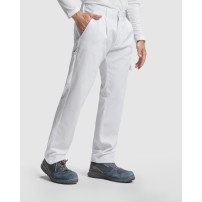 Pantalón blanco Roly Pintor PA9102 | Sublimartia