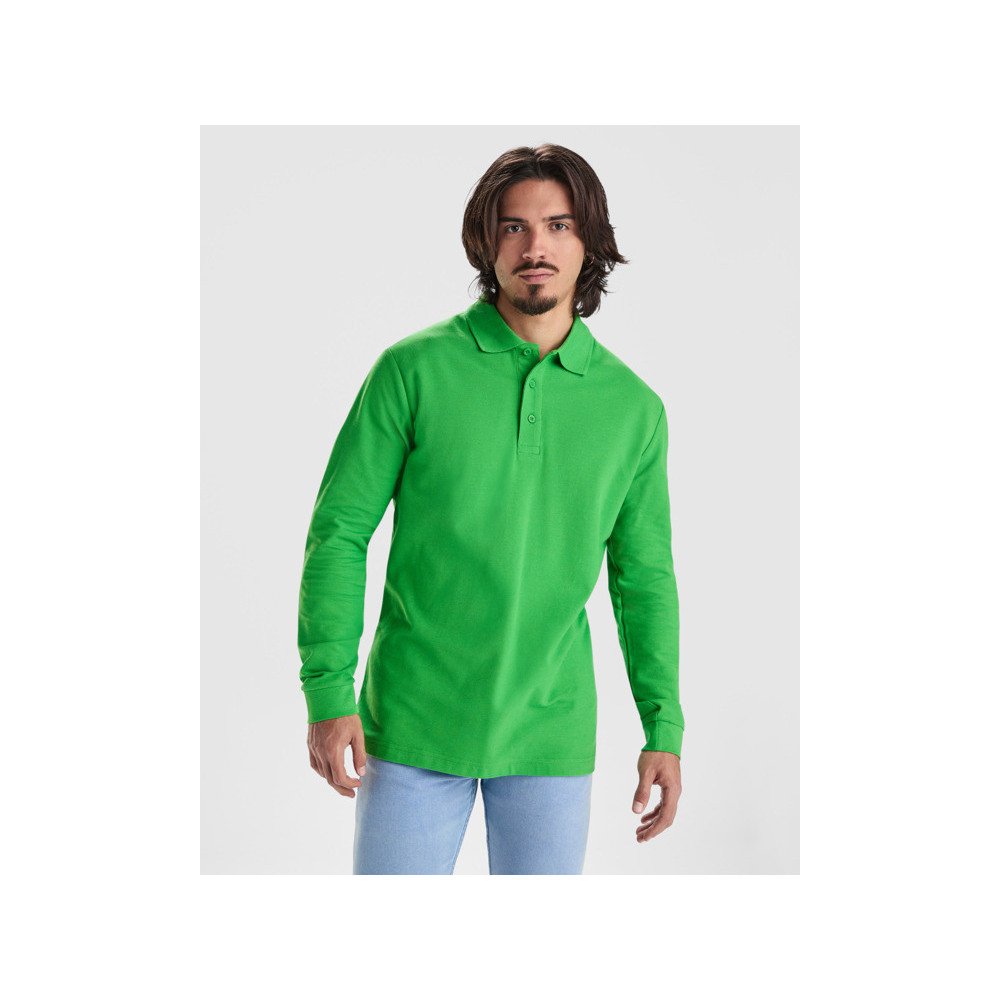 Polo Estrella manga larga hombre Roly | DTF Sublimartia