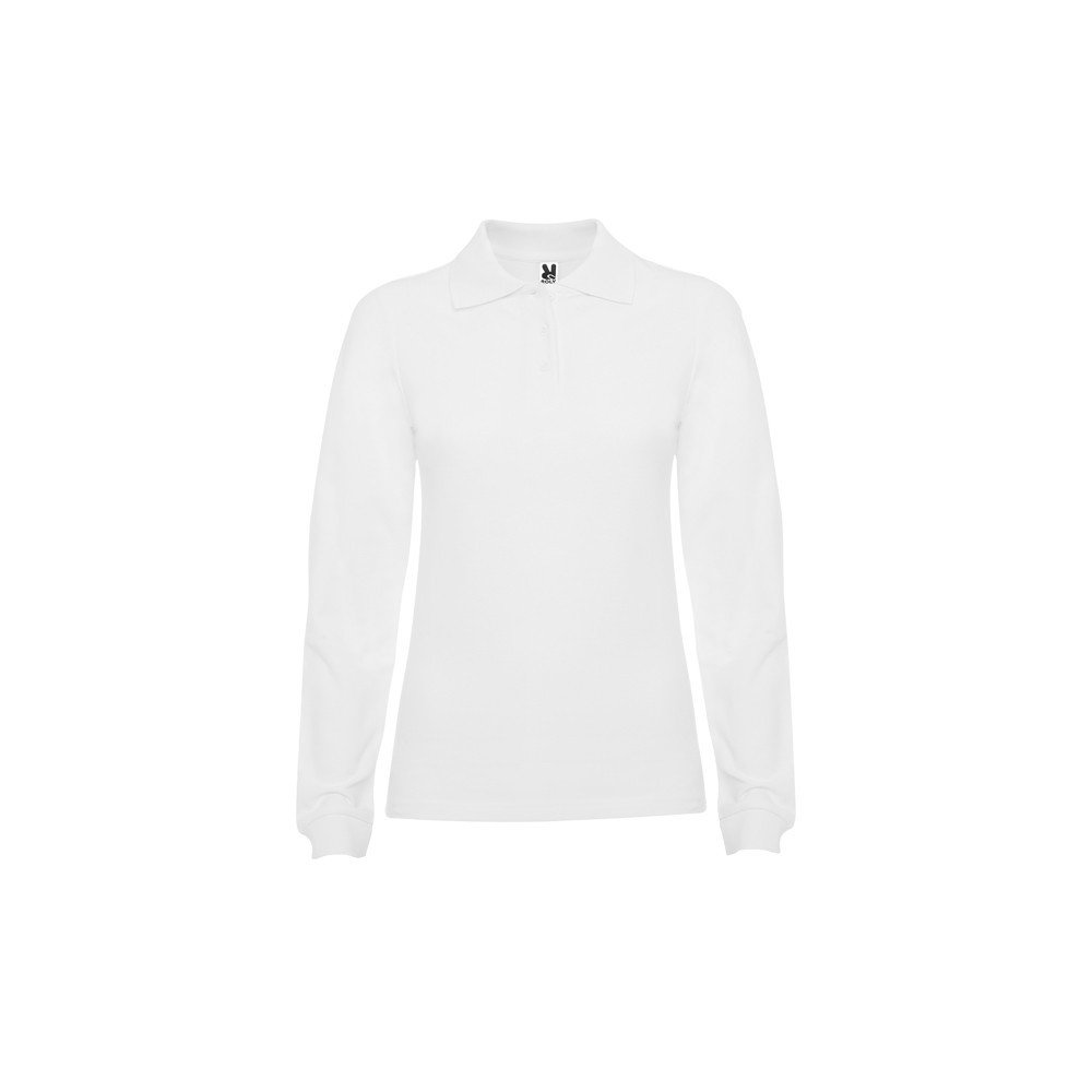 Polo Estrella manga larga mujer Roly | DTF Sublimartia