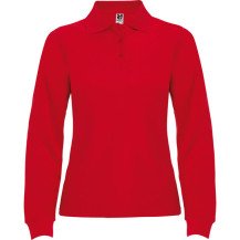 Polo Estrella manga larga mujer Roly | DTF Sublimartia