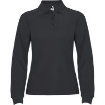 Polo Estrella manga larga mujer Roly | DTF Sublimartia