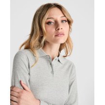 Polo Estrella manga larga mujer Roly | DTF Sublimartia