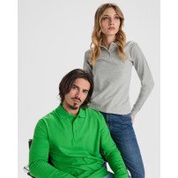 Polo Estrella manga larga mujer Roly | DTF Sublimartia