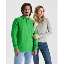 Polo Estrella manga larga mujer Roly | DTF Sublimartia