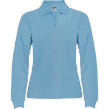 Polo Estrella manga larga mujer Roly | DTF Sublimartia