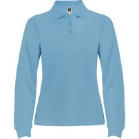 Polo Estrella manga larga mujer Roly | DTF Sublimartia