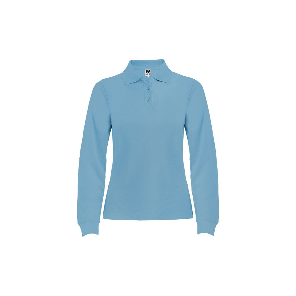 Polo Estrella manga larga mujer Roly | DTF Sublimartia