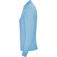 Polo Estrella manga larga mujer Roly | DTF Sublimartia
