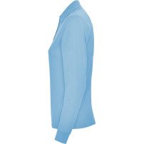 Polo Estrella manga larga mujer Roly | DTF Sublimartia