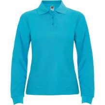 Polo Estrella manga larga mujer Roly | DTF Sublimartia