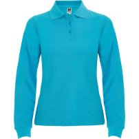 Polo Estrella manga larga mujer Roly | DTF Sublimartia