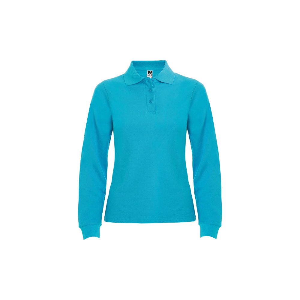 Polo Estrella manga larga mujer Roly | DTF Sublimartia