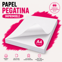 Papel Pegatina A4