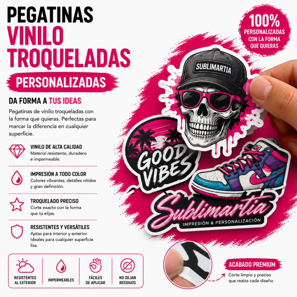 Pegatinas Vinilo Troqueladas