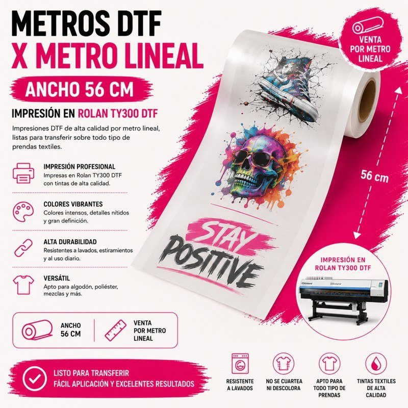 DTF por metros