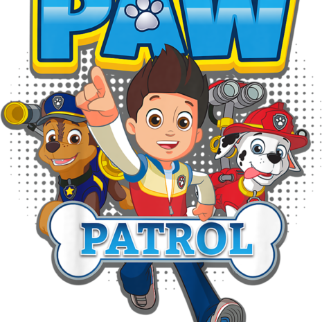 Kids Paw Patrol Ryder And Pups Action T-shirt